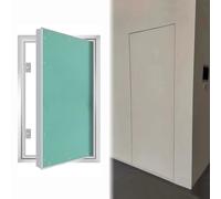 Copertura per pannello di accesso a filo, Porta di accesso in cartongesso incassata con telaio in metallo, impianto idraulico nascosto(16x34in (40x85cm))