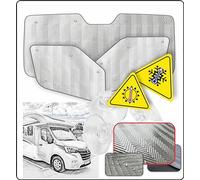 Copertura per parabrezza anteriore compatibile con Renault Master IV 2023-2024, tenda termica, visiera parasole interna per oscuramento, isolamento termico e privacy
