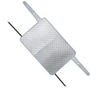 Copertura per parabrezza auto, copertura magnetica per parabrezza posteriore con gancio, copertura invernale per lunotto posteriore, copertura antigelo, adatta per la maggior parte delle famiglie