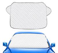 Copertura per Parabrezza Auto,Parasole per Auto,Telo copriauto per Inverno e Estate, telo parasole auto Anti UV, Neve,Grandine protezione solare Adatto la Maggior Parte dei Veicoli150 x 93cm