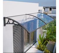 Copertura per patio in policarbonato resistente, per protezione da sole e pioggia, prevenzione dei detriti, facile installazione, copertura resistente alle intemperie per veranda da giardino