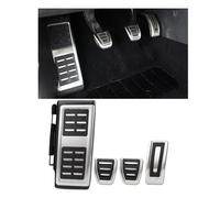 Copertura per pedale auto adatta per Skoda per Kamiq, Combi per SCALA, Octavia, Rapid, Superb, Karoq, Kodiaq 2017-2023, LHD AT MT Pedali per auto (4 pezzi MT con Re