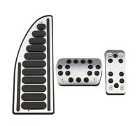 Copertura per pedale auto per Focus 2 3 4 MK2 MK3 MK4 per Kuga per Escape RS ST 2005-2017 Auto Sport Carburante Freno Dead Pedal Copertura Freno Resto Pedale (AT con riposo)