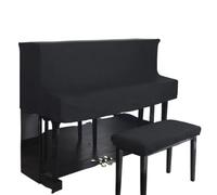 Copertura Per Pianoforte A Coda Copertura for pianoforte dal design minimale for antiaderente for capelli completa for verticale for all-inclusive(Black,Regular double stool)