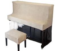 Copertura Per Pianoforte A Coda Copertura for pianoforte dal design minimale for antiaderente for capelli completa for verticale for all-inclusive(Griege,Regular double stool)
