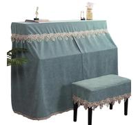 Copertura Per Pianoforte A Coda Copertura for pianoforte for sgabello for, moderna e semplice, addensata, for principessa(Matcha green,157x41x124 cm)