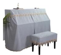 Copertura Per Pianoforte A Coda Copertura for pianoforte for sgabello for, moderna e semplice, addensata, for principessa(Grey,35x75 cm)