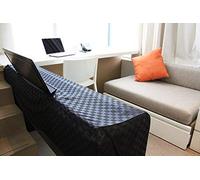 Copertura per pianoforte digitale Clairevoire [Nero Ebano] per tastiere con 88 tasti | Adatta a Yamaha P125 P115 P105 P85 P45 | PX150 PX160 PX360 PX560 PXA100 PX5S CDP130 CDP230 (impermeabile)