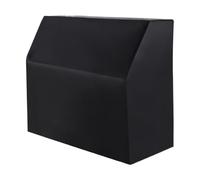 Copertura per pianoforte diritta - 420D Oxford 60,2 x 23,6 x 43,3in, protezione nera impermeabile alla polvere lavabile | per la piena dimensione verticale Piano Home Studio Music School