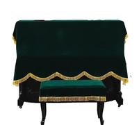 Copertura per Pianoforte Piano Cover 1piece Gold Velvet Household Minimalist Dust Cover Decorative Dust-proof Piano Stool Cover(Color 04,Bench 60x40cm 1piece)