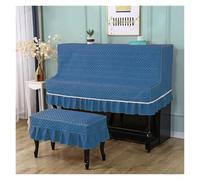 Copertura per pianoforte verticale, Set di coperture for pianoforte e sgabello verticale -ive multicolor, dimensioni multiple(05,Piano - Single Stool)