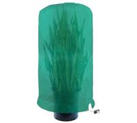 Copertura per piante con coulisse, grande copertura per piante invernali, resistente al gelo, coperta calda con chiusura lampo e coulisse