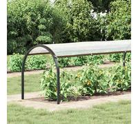 Copertura per piante con occhielli in polietilene, 1 x 8 m, pellicola trasparente da giardino con materiale impermeabile, versatile per aiuola, aiuola rialzata, prato, protezione dalle erbacce e