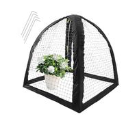 Copertura Per Piante - Copertura Nera Traspirante Protettiva Portatile | Protezione A Rete Per Piante Da Esterno - Da Esterno Giardino Cortile Giardino Posteriore Casa Abitazione Fuori Fragole Frutta