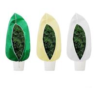 Copertura per piante in tessuto non tessuto per proteggere dal freddo e dall'esposizione al vento (3 verdi)