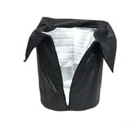 Copertura per piante per piccoli alberi e arbusti in vaso, realizzata con materiale ispessito e fodera termica per prevenire danni da freddo e gelo