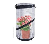 Copertura per piante, protezione antigelo, 50 x 30 cm, riutilizzabile, con cerniera, in tessuto antigelo, per la stagione fredda, congelamento, neve, pioggia, giardino, vaso da fiori per esterni