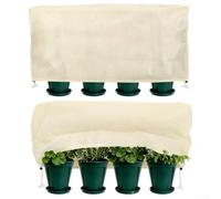 Copertura per piante resistente al gelo progettata per proteggere le piante dal gelo con materiale robusto e installazione sicura (101,6 x 38,1 x 45,7 cm)