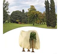 Copertura per piante resistente alle intemperie con cerniera e coulisse per una copertura completa e protezione dal gelo durante i freddi mesi invernali (120 x 180 cm)