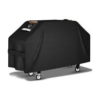 Copertura per piastra Blackstone da 91,4 cm, materiale antistrappo, copertura per griglia piatta, impermeabile, resistente ai raggi UV e allo sbiadimento, con cinghie per chef da campeggio e altre