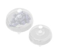 Copertura per piastra per microonde - Protezione ventilata anti-schizzi, protezione termica perforata | Protezione termica per alimenti per cucina mensa hotel coperchio di rilascio a vapore copertura