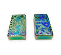 Copertura per pickup cava coperchio per chitarra Humbucker Shell Custodia protettiva professionale in ottone Texture per chitarra Humbucker Cover in ottone