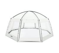 COPERTURA PER PISCINA BESTWAY 58612 / 24 - Cupola rotonda Ø4,88 m x H295 cm - Trasparente - PVC e poliestere