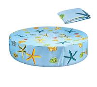 Copertura per piscina per cani 81,3 cm pieghevole rotonda per animali domestici Coperture per piscina per bambini Coperture per piscine portatili Accessori per piscine per bambini Vasca da bagno