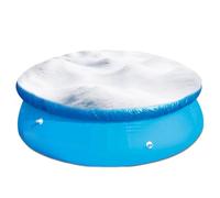 Copertura per piscina, protezione per piscina, coperta antipolvere per vasca, blu, sicurezza esterna con design con coulisse, per stagni interrati, spa, inverno, estate, giardino, facile da