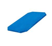 Copertura per piscina rettangolare - Foglia da pavimento, cartello invernale, pieghevole, impermeabile, in PE con difesa UV e ritenzione di calore, perfetta per piscine rettangolari, uso in giardino e