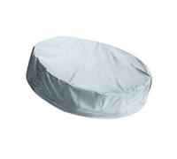 Copertura Per Piscina Tonda Con Perimetro Elastico Per,Diametro 122cm | conca di Oxford resistente, ferma foglie e rifiuti, si ripiega in modo compatto per i viaggi, protege la mobilia dalla