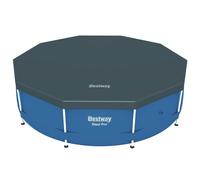 COPERTURA PER PISCINA TONDA CON STRUTTURA DOTATA DI CORDE DI VARI DIAMETRI