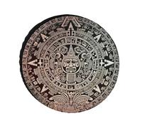 Copertura per pneumatici con calendario Maya Fine del mondo, impermeabile, anti UV, da 61 cm, per asse singolo, per camper, camion, SUV, rimorchio, universale, per tutte le stagioni