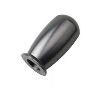 Copertura per pomello del cambio, 75 mm, universale, per auto da corsa, in alluminio, pomello del cambio manuale con pomello del cambio M10 M12 M8 (cromo neo) (titanio)