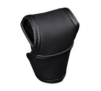 Copertura per pomello del cambio automatico, in pelle PU, con cappuccio, accessorio decorativo per veicoli, facile installazione, per maniglia del cambio manuale automobilistico