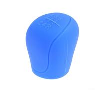 Copertura per pomello del cambio manuale a 5 marce, in silicone, antiscivolo, lavabile, resistente a temperature da -60 °C a 240 °C, blu