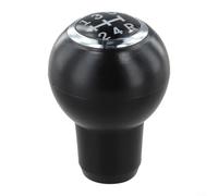 Copertura per pomello del cambio manuale, in pelle nera e plastica, ricambio per bagagliaio del cambio, impugnatura testurizzata per un cambio scorrevole, elegante aggiornamento interno per Terracan(A