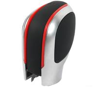 Copertura per pomello del cambio per Golf 6 7 R per Passat B7 B8 CC R20 per Jetta MK6 progettata per supportare la posizione naturale della mano e la dinamica di controllo (rosso con fori)