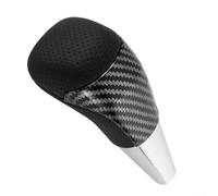 Copertura per pomello del cambio per Toyota Revo 2005-2016, resistente all'usura Gear Shift Knob Head Cover, facile da installare, nero (With holes)