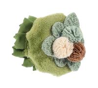 Copertura per Pomello Rotondo a Fiore Verde, 5x5x2,5cm | Cuscino Morbido, Protegge da Freddo e Calore, Installazione Rapida senza Attrezzi per Casa o Cameretta