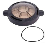 Copertura per pompa per piscina compatibile con modelli Hayward Superii 72747 e 72748 con anello ad O per prevenire perdite in piscine e spa in materiale PU di lunga durata per uso esterno