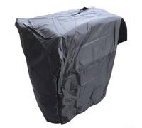 Copertura per pompa per piscina in tessuto Oxford per sistemi di filtraggio a sabbia Intex Krystal CLEARs, custodia protettiva impermeabile 420D, con cerniera e coulisse, 84 x 61 x 86 cm, nero