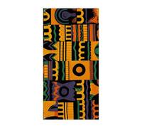 Copertura per porta con motivo etnico africano primavera estate bandiera da appendere portico segno all'aperto stagionale vacanza cortile decorazione per porta d'ingresso e portico