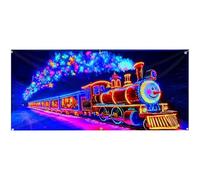 Copertura per porta del garage di Natale, decorazione per interni a LED, accessorio per feste, per l'inverno, per la casa, il giardino, la parete e la terrazza