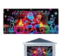 Copertura per porta del garage di Natale, grande superficie, impermeabile, per esterni, per la casa, il giardino, la parete e la terrazza