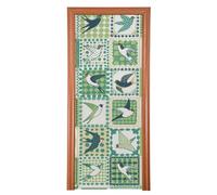 Copertura per porta del Ringraziamento a pois verde 35x79 In ciao banner estivo forniture per feste di festa M