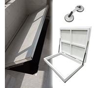 Copertura per porta del seminterrato senza cuciture con ventose, facile da aprire per l'accesso allo spazio di scansione per ingresso, paratia, scale esterne