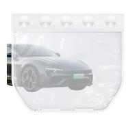 Copertura per Porta di Ricarica EV - Copertura Impermeabile con Ventosa e Protezione Solare, Adatta Universale per Veicoli Elettrici(White)