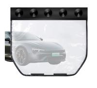 Copertura per Porta di Ricarica EV - Copertura Impermeabile con Ventosa e Protezione Solare, Adatta Universale per Veicoli Elettrici(Black)