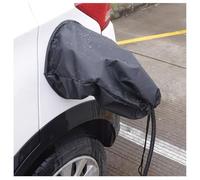 Copertura per porta di ricarica EV, copertura magnetica per presa del caricatore del veicolo elettrico, design trasparente, resistente alla neve e alla pioggia, adatta alla maggior parte delle auto